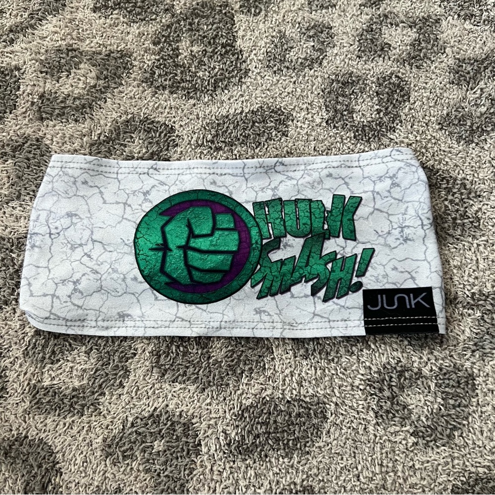 Incredible Hulk Marvel JUNK Brands Headband